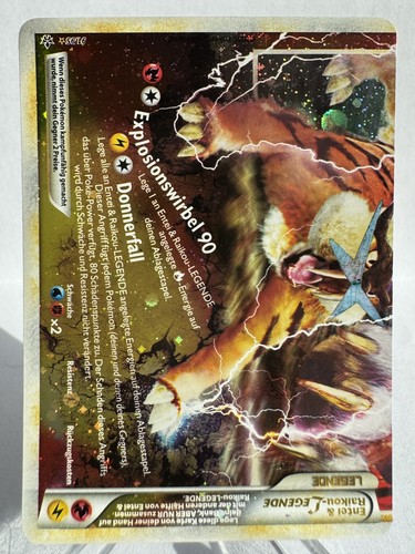 Entei raikou legend - raikou, 91/95