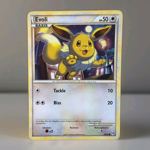 Evoli pokemon karte - karte, deutsch