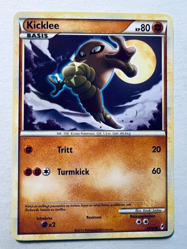 Pokemon karte kicklee 95 - pokemon, 58/95