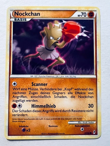 Pokemon karte nockchan 95 - pokemon,