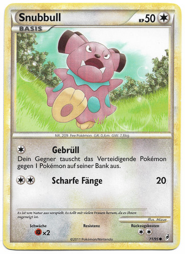 Snubbull ruf der - 71/95,