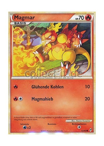 Pokemon ruf der legenden - ruf, 62/95