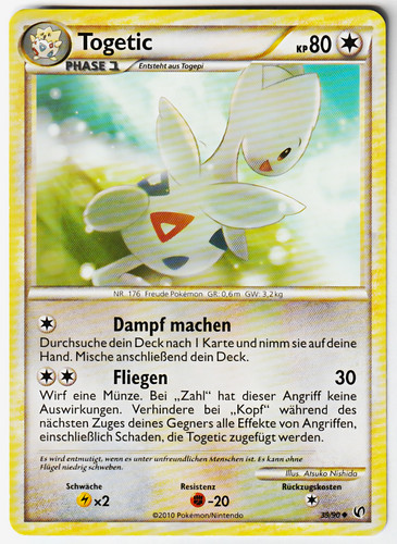 Pokémon tcg togetic ruf - pokémon,