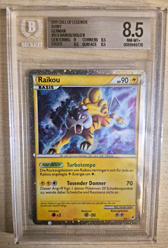 Pokemon karte raikou sl9 - karte,