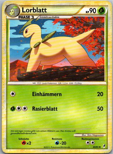 Pokémon lorblatt ruf - pokémon,