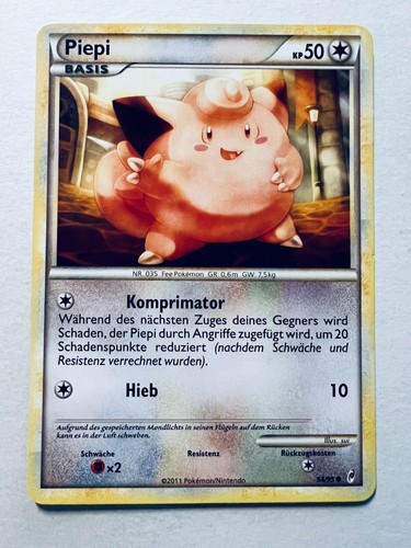 Pokemon karte piepi ruf - karte, 54/95