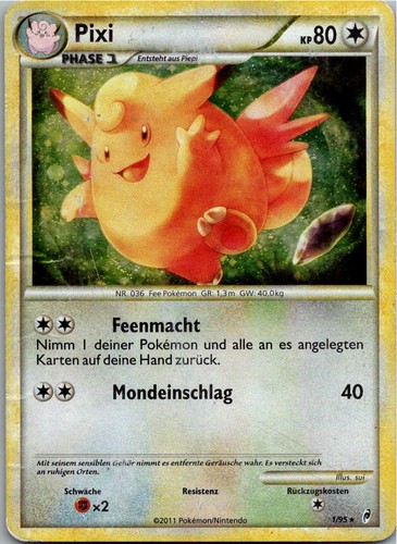 Pokémon pixi holo ruf - pokémon,