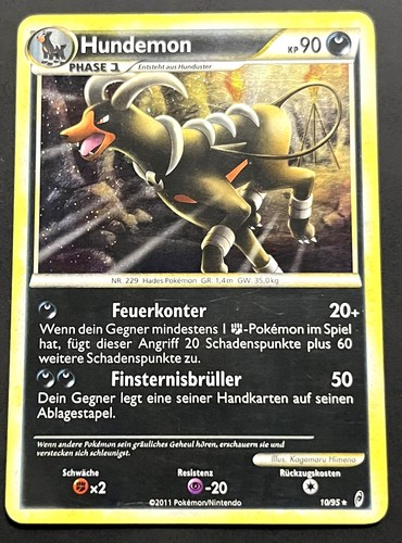 Hundemon rare holo - hundemon, der