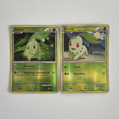 Pokémon karten lot endivie - karten,