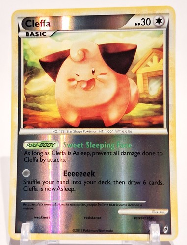 Pokemon karte cleffa - cleffa, ruf